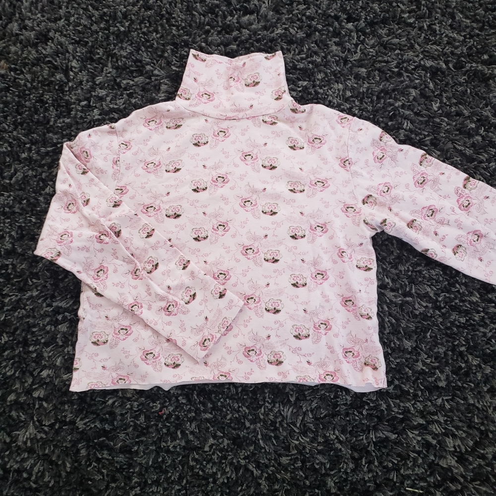 Croptop turtleneck
